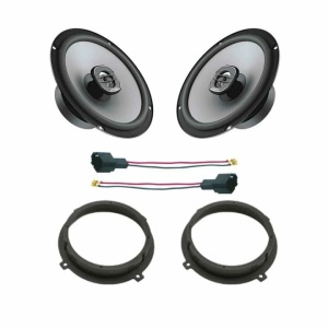 Pachet difuzoare auto Hertz Uno dedicat usi spate Hyundai Accent 2010-2018, RMS 55W