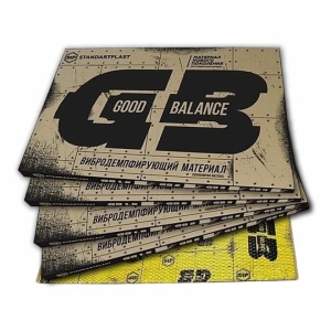 Pachet insonorizant auto STP GB 2 mini, 10.56m2, 4xBulk Pack
