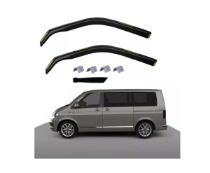 Paravanturi auto compatibile cu VW Transporter T5 2003-2014, T6 2015-2021, fata - Img 4