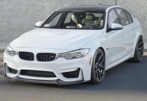Prelungire Bara Fata compatibil cu BMW Seria 3 F30 2012-2018 Sedan Touring M4 Design - Img 2