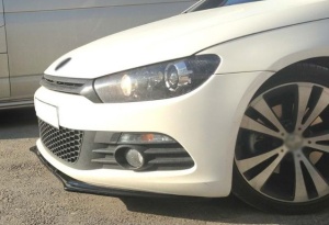 Prelungire bara fata compatibila VW Scirocco 2008-2017, negru lucios - Img 3