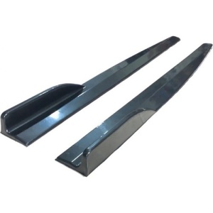 Prelungire praguri laterale negru lucios, 75 CM