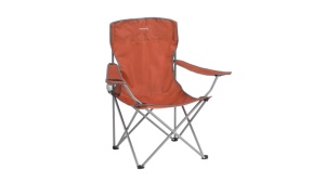 Scaun pliabil pentru camping, plaja, pescuit sau gradina, culoare rosu, Easy Camp Folding Furniture Spruce Chair Clay Red