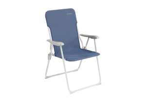 Scaun pliabil pentru camping, plaja, pescuit sau gradina, Outwell Blackpool Ocean Blue, culoare bleu albastru, 120 kg