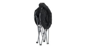 Scaun pliabil XL pentru camping, plaja, pescuit sau gradina, culoare negru, Outwell Folding Furniture Casilda XL - Img 2