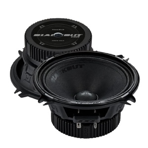 Set 2 Difuzoare Auto Deaf Bonce Hannibal Blackout 130, Midrange 130mm, 100W RMS, 4 Ohm