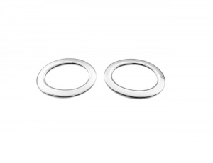 Set 2 ornamente din inox pentru proiectoare RENAULT TRAFIC 2014->