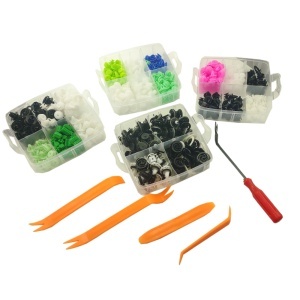Set 470 buc cleme din plastic + 5 unelte - Img 3