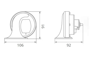 SET CLAXOANE ELECTROMAGNETICE 12V 6A+6A TON INALT SI JOS - Img 4