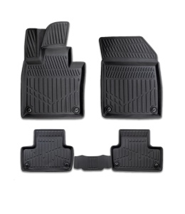 Set covorase auto cauciuc Volvo XC60 Hybrid 2024->, forma tavita 3D