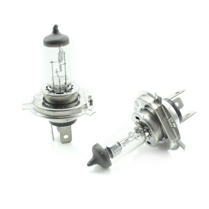 Set de 2 becuri Halogen H4, 55W, +50% Intensitate - LONG LIFE - Img 2