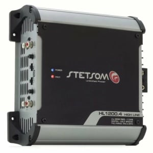 STETSOM HL 1200.4 autós erősítő - 2, 4 csatornás, 1280W - Img 2