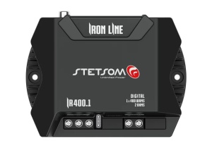 STETSOM IR 400.1 autós erősítő, 1 csatornás, 400 W - Img 4
