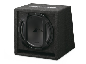 Subwoofer auto Alpine SBE-1244BR, 30 cm, 650W