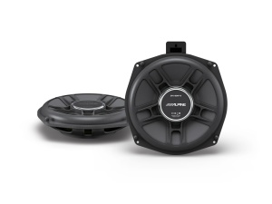 Subwoofer auto dedicat BMW seria 3 si seria 4 Alpine DP2-80WF-B, 20 cm, 100 W