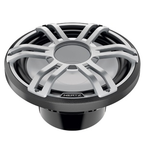 Subwoofer Marine Hertz HMS 12 S4-LD-G / SW, Negru / Alb, 300mm, 500W RMS 4Ω - Alb - Img 3