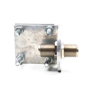 SUPORT PNI P-1 DIN ALUMINIU PENTRU MONTAJ ANTENA PE OGLINDA SAU BARA METALICA - Img 4