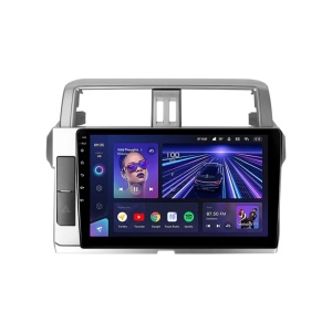 Teyes CC3 autós navigáció 360° Toyota Land Cruiser Prado J200 2013-2017 6+128GB 10.2" QLED Octa-core 1.8Ghz, Android 4G Bluetooth 5.1 DSP