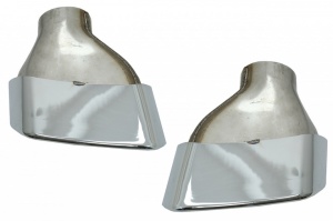 Tobe Ornamente compatibil cu BMW Seria 5 G30 G31 2017-> F10 F11 2010-2014 F10 F11 LCI 2015-2017 Seria 6 G32 2017-> M-Tech Sport Design Chrome - Img 3