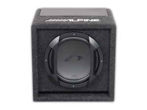 Alpine SWE-815 erősített autós mélynyomó, 20 cm, 300W - Img 2