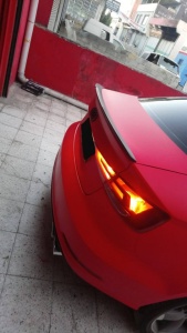 AUDI A4 B8 Sedan 2008-2015 RS Design fényes fekete csomagtartó spoiler - Img 4