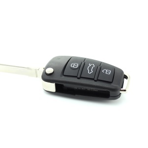 Audi - model nou - carcasă cheie tip briceag, cu 3 butoane - Img 3