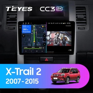 Automata navigáció Teyes CC3L Nissan X-Trail 2 T31 2008-2013 4+64GB 10.2" IPS Octa-core 1.6Ghz, Android 4G Bluetooth 5.1 DSP - Img 2