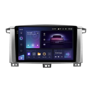 Autós navigáció Teyes CC3 2K Toyota Land Cruiser LC J100 2002-2007 4+32GB 9.5" QLED Octa-core 2Ghz Android 4G Bluetooth 5.1 DSP
