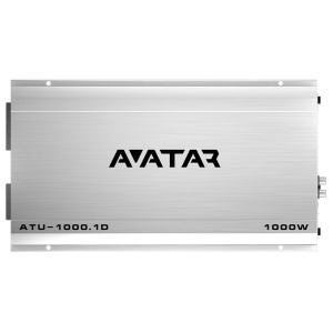 Avatar ATU 1000.1D autóerősítő, 1 csatornás, 1000W