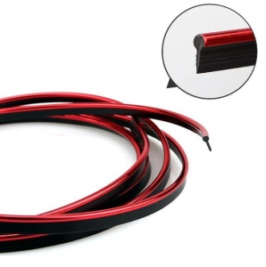 Banda Decorativa Auto pentru Interior sau Exterior, lungime 5 m, rosu