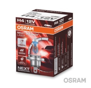 BEC 12V H4 60/55 W NIGHT BREAKER LASER NextGen +150% OSRAM - Img 2