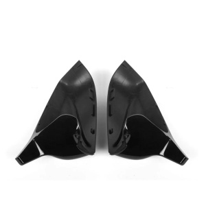 Capace oglinda compatibile cu BMW seria 5 E60 2007-2010, BMW seria 5 F10 2009-2010, Negru lucios M-Design, cu clipsuri, inlocuiesc capacele originale - Img 4