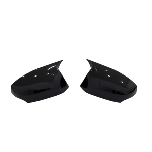 Capace oglinda compatibile cu Megane III 2008-2016, Negru lucios, Batman Style