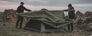 Cort tip cupola pentru 3 persoane, 305x170x120 cm, Easy Camp Tent Setesdal 3 - Img 7