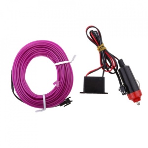 Fir cu neon 2 Metri, 12V culoare mov