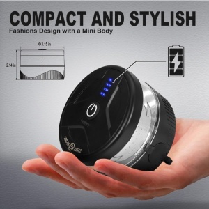 Girofar auto, LED, Wireless, cu baterie reincarcabila si magnet, 12V-24V - Img 5