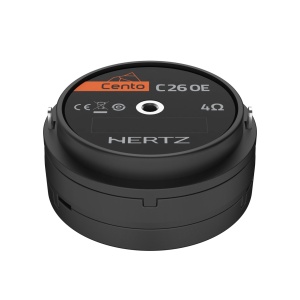Hertz Cento C 26 OE autós magassugárzók, alkatrészkészlet, 26 mm, 120W, 4Ω, 2 magassugárzó - Img 4