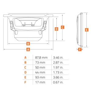 Hertz Mille Pro MP 70.3 autós hangszórók, komponens szett, 70 mm, 100 W, 4 Ω, 2 hangszóró - Img 6