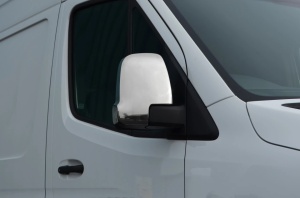 Króm tükörborítások MERCEDES SPRINTER W907 2018->, rozsdamentes acél - Img 5