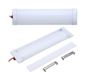Lampa cu 72 LED, pentru interior, lungime 28 cm, lumina alba, 12V, pentru masini autobuze furgonete rulote camping - Img 5