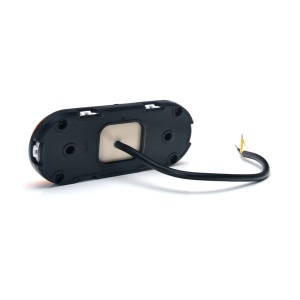 LAMPA GABARIT LED 1420 W198, 12V-24V, POZITIE PORTOCALIU CU SEMNALIZARE WAS - Img 4