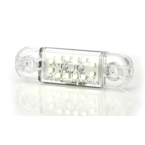 LAMPA GABARIT LED 716 W97.3, 12V-24V, POZITIE ALB WAS - Img 2