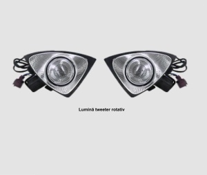 Lumini ambientale dedicate Mercedes-Benz C Class W205 2015-2021, RGB Acrilice 2 in 1 Statice cu efect RGB, Control din Display original