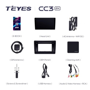 Navigatie Auto Teyes CC3 2K Ford Edge 1 2007-2014 4+32GB 10.36" QLED Octa-core 2Ghz, Android 4G Bluetooth 5.1 DSP - Img 8