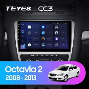 Navigatie Auto Teyes CC3 2K Skoda Octavia 2 2004-2013 6+128GB 10.36" QLED Octa-core 2Ghz Android 4G Bluetooth 5.1 DSP - Varianta B - Img 2
