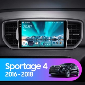 Navigatie Auto Teyes CC4 Kia Sportage 4 2016-2018 6+64GB 9.5" QLED Octa-core 2.7Ghz, Android 4G Bluetooth 5.1 DSP - Varianta A