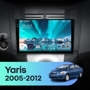 Navigatie Auto Teyes CC4 Toyota Yaris 2005-2012 6+64GB 9.5" QLED Octa-core 2.7Ghz, Android 4G Bluetooth 5.1 DSP