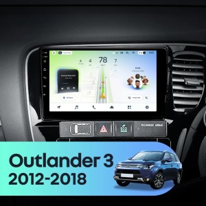 Navigatie Auto Teyes CC4L DTS Mitsubishi Outlander 3 2012-2018 6+64GB 9" QLED Qualcomm 2Ghz, Android 4G Bluetooth 5.1 DSP - Varianta A