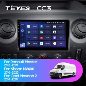 Navigatie Auto Teyes CC4L DTS Nissan NV400 2010-2020 6+64GB 10.2" QLED Qualcomm 2Ghz, Android 4G Bluetooth 5.1 DSP - Varianta A - Img 3