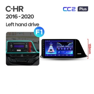 Navigatie Auto Teyes CC4L DTS Toyota C-HR 2016-2023 6+64GB 9" QLED Qualcomm 2Ghz, Android 4G Bluetooth 5.1 DSP - Varianta B - Img 2
